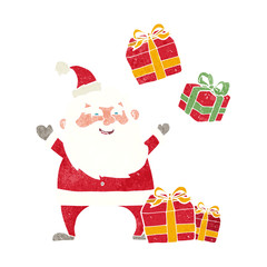 cartoon santa claus