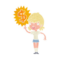 making money cartoon