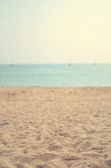 Blurred beach abstract background.