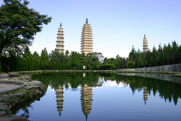 Dali 3 pagodas, Yunnan, China