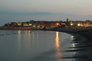 Fototapeta premium Evening on the beach