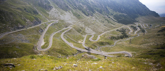 Transfagarasan mountain road, Romanian Carpathians