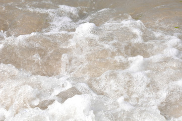 Sea foam background