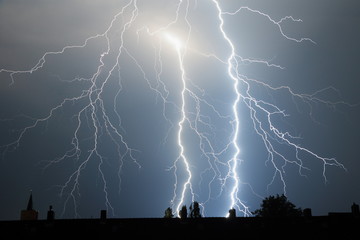 Blitz im Himmel