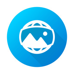 Long -Shadow Web Button