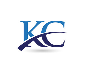KC Logo Letter Swoosh