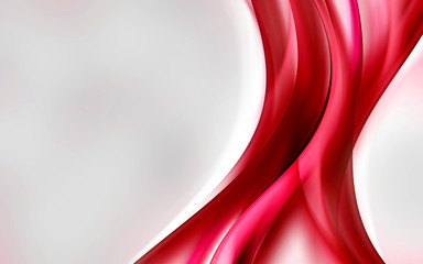 red waves background abstraction design