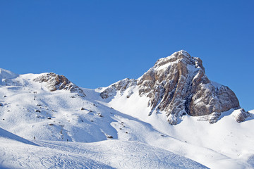 Obraz premium Winter in alps