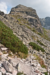 Koscielec peak in Tatry mountains