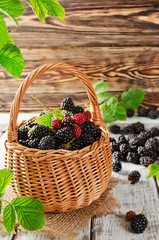 Ripe blackberries © vkuslandia