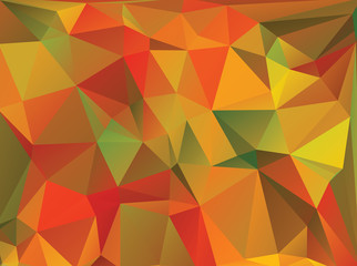 Abstract triangle polygonal background