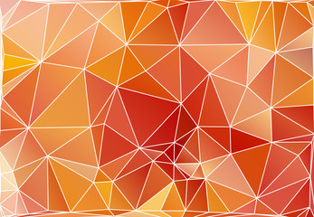 Abstract triangle polygonal background