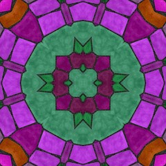 Mosaic decorative texture - pattern
