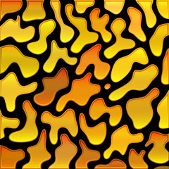 abstract vector stained-glass mosaic background