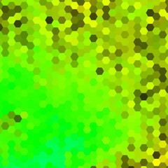 abstract vector geometric hexagon background