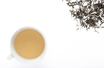 Green tea overhead