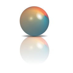 Gradient balls with different patterns