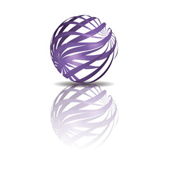 Gradient balls with different patterns