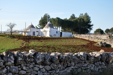 Trulli in Alberobello, Apulien