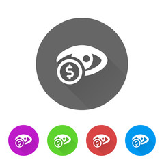 App Icon Long Shadow - 5 Colors