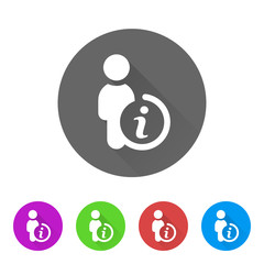 App Icon Long Shadow - 5 Colors