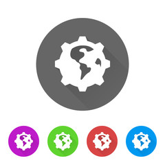 App Icon Long Shadow - 5 Colors