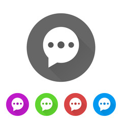 App Icon Long Shadow - 5 Colors