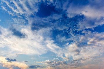 Sunset sky