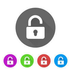 App Icon Long Shadow - 5 Colors