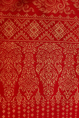 Antique Asian textile detail.
