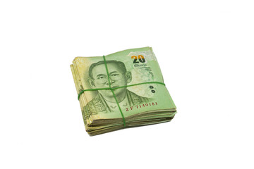 Thai baht isolated