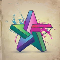 Abstract star