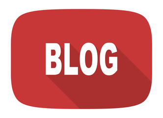 blog flat design modern icon