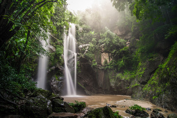 Mork fah waterfall