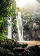 Mork fah waterfall