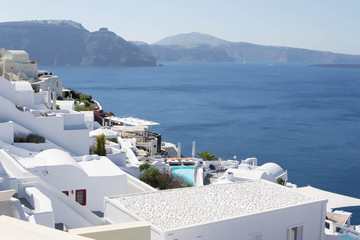 744 - houses and hotels in Santorini