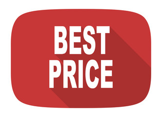 best price flat design modern icon