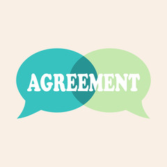 Agreement symbol.