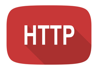 http flat design modern icon