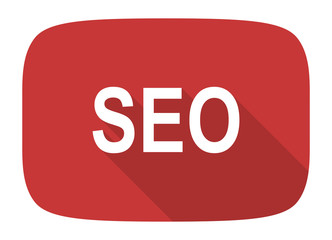 seo flat design modern icon