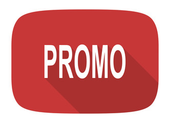 promo flat design modern icon