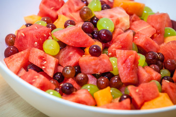 Large fruit bowl