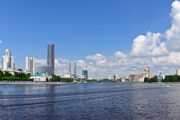 Fototapeta na wymiar Yekaterinburg downtown