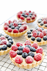Mixed bery tart