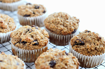 Healthy bran muffin