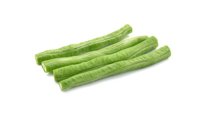 yardlong bean isolated on white background