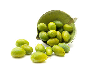 green plums