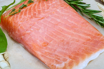 Salted salmon
