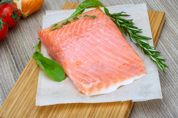 Salted salmon