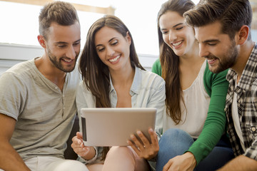 Meeting with friends